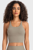 Women's sports bra for yoga and everyday athleisure