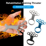 Finger exercise hand grip trainer