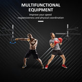 Compact boxing speed bag for home gym