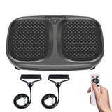 Compact vibration fitness platform for home gym