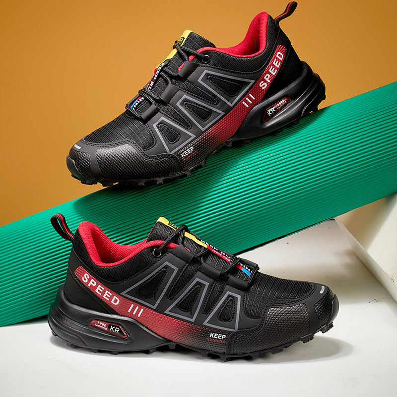 Men's breathable outdoor footwear