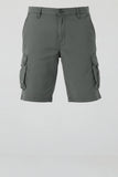 Men's casual drawstring cargo shorts