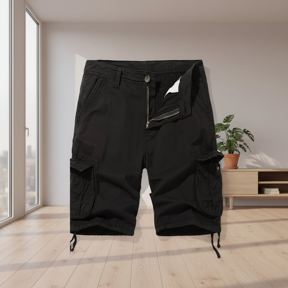 Men's casual cargo shorts for warm weather