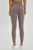 Seamless waistband gym leggings for women