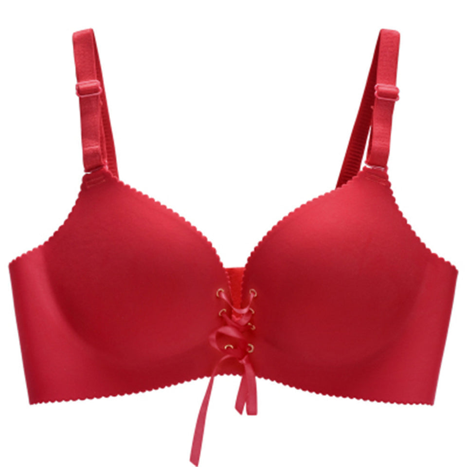 Soft no-steel-ring bra for women
