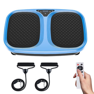 Vibration plate exercise machine for home workouts