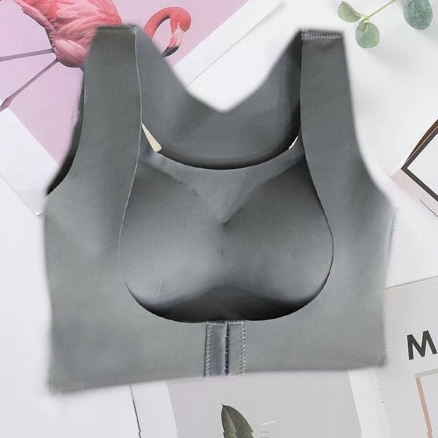 Wire-free posture support bra for women