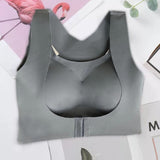 Wire-free posture support bra for women
