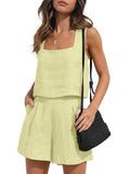 Women’s matching top and shorts fashion set