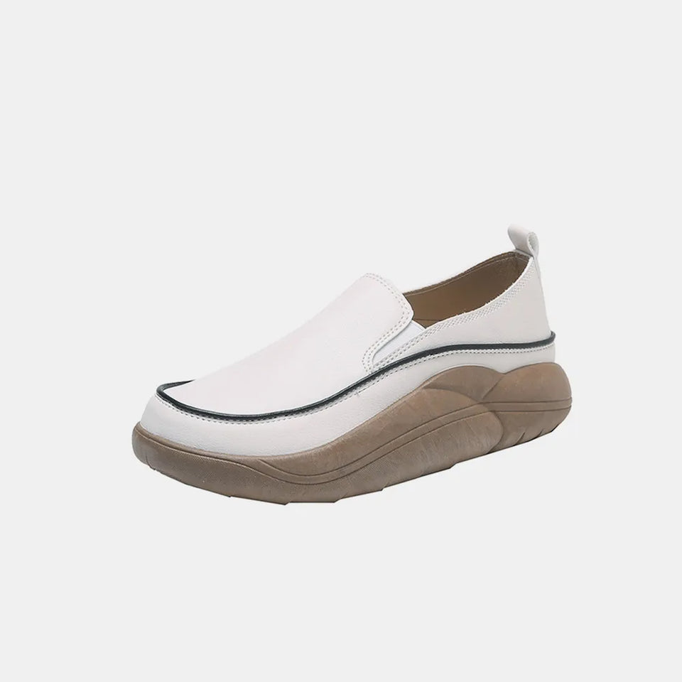 Women's chunky slip-on casual shoes