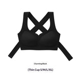 Women's bra with supportive back design