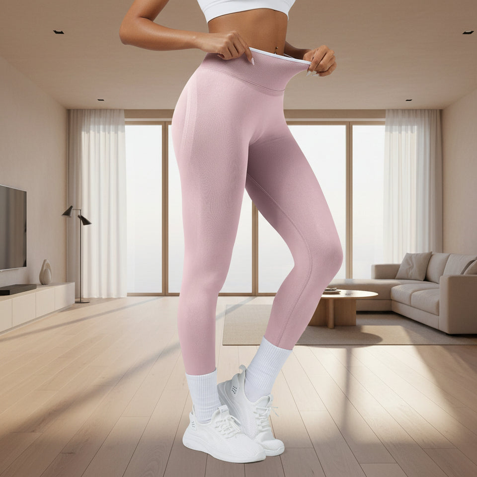 Women's quick-dry seamless workout leggings