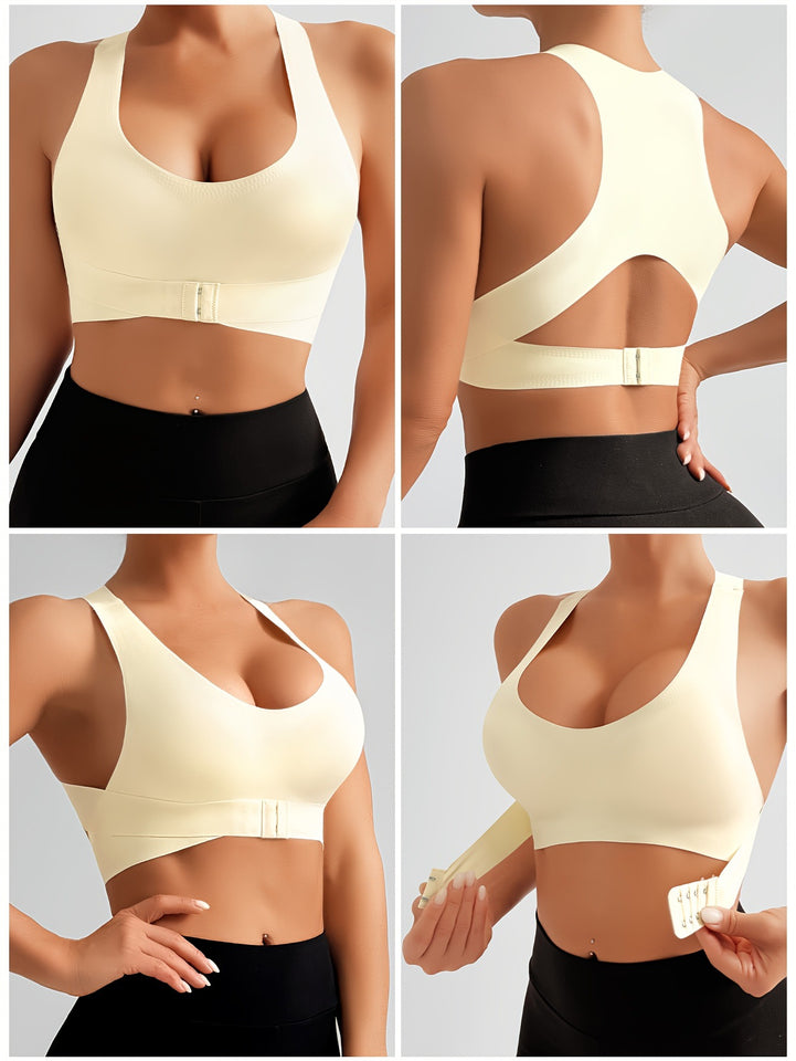 Women's lift and support sports bra
