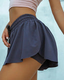 Women's stretch workout activewear shorts
