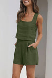 Women’s warm-weather casual two-piece set