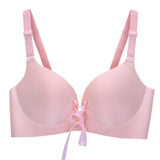 Detail of women's wireless comfort bra